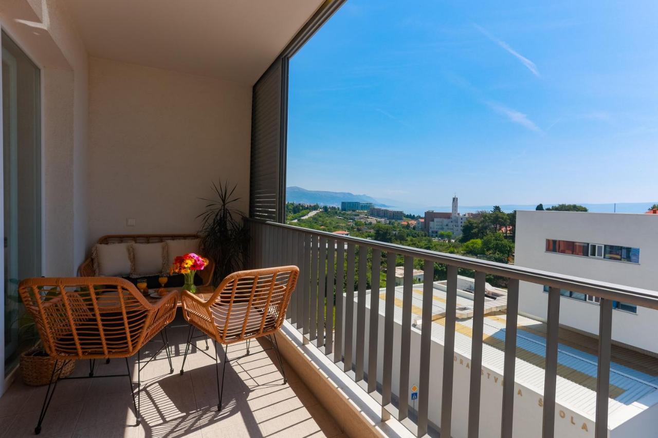 Allora Apartment With Panoramic Sea View Сплит Экстерьер фото